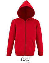 Kids´ Zip Hoodie Stone - L02092