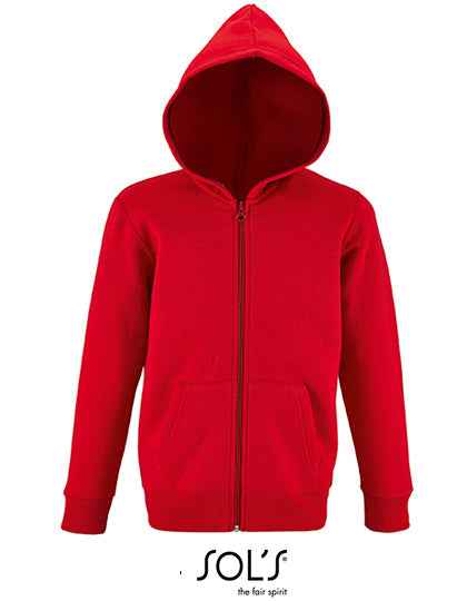 Kids´ Zip Hoodie Stone - L02092