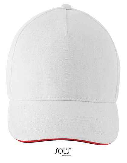 Unisex Contrast Three-Colour Cap Longchamp - L02116