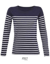 Women´s Long Sleeve Striped T-Shirt Matelot - L03100