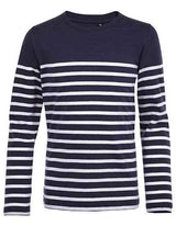 Kids´ Long Sleeve Striped T-Shirt Matelot - L03101