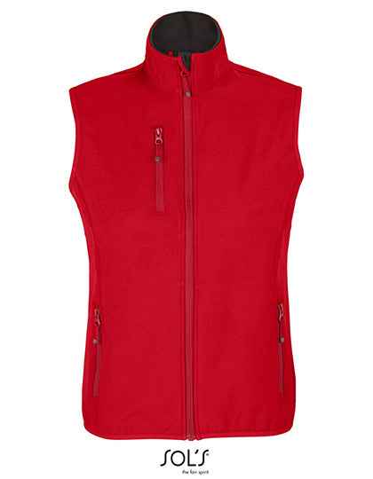 Women´s Falcon Zipped Softshell Bodywarmer - L03826