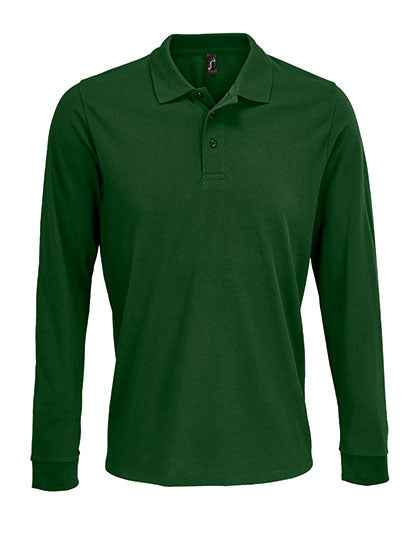 Unisex Long Sleeve Polycotton Polo Shirt - L03983