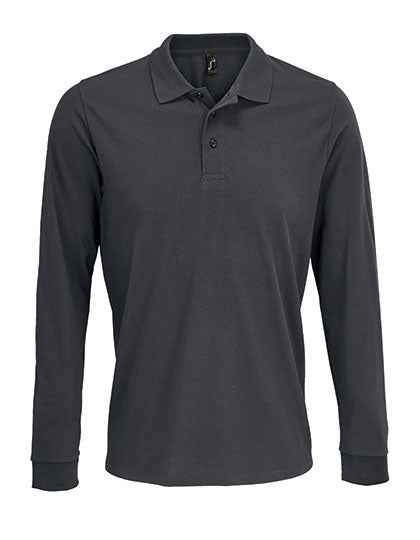 Unisex Long Sleeve Polycotton Polo Shirt - L03983