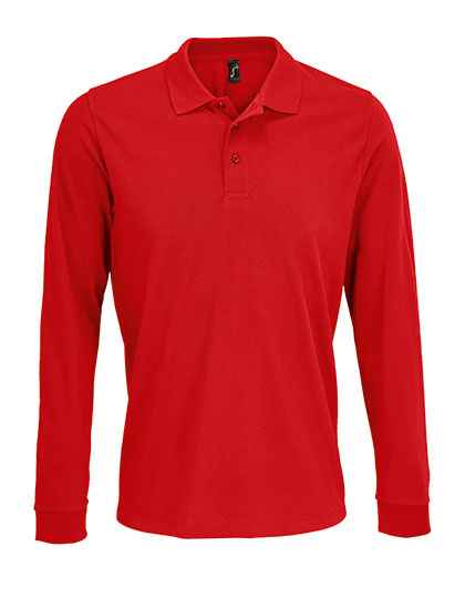 Unisex Long Sleeve Polycotton Polo Shirt - L03983