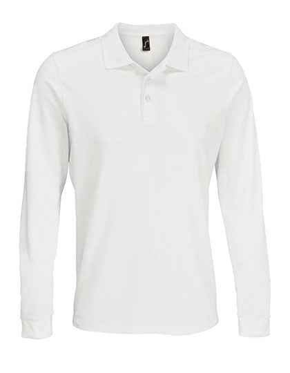 Unisex Long Sleeve Polycotton Polo Shirt - L03983