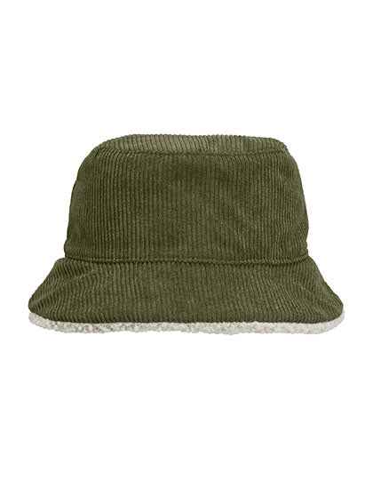 Reversible Sherpa And Velvet Bucket Hat - L03998