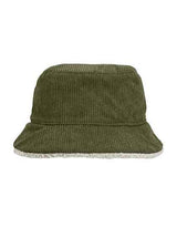 Reversible Sherpa And Velvet Bucket Hat - L03998