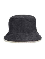 Reversible Sherpa And Velvet Bucket Hat - L03998