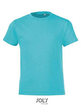 Kids´ Round Collar T-Shirt Regent Fit - L149K