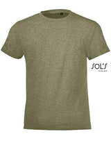 Kids´ Round Collar T-Shirt Regent Fit - L149K