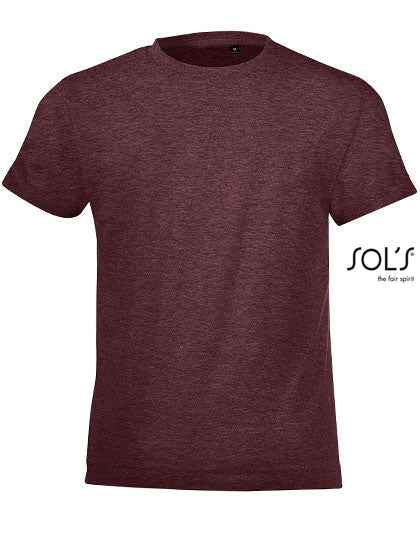 Kids´ Round Collar T-Shirt Regent Fit - L149K