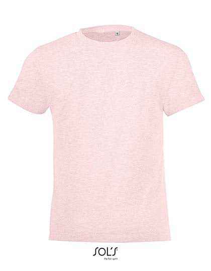 Kids´ Round Collar T-Shirt Regent Fit - L149K