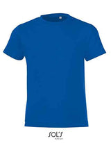 Kids´ Round Collar T-Shirt Regent Fit - L149K