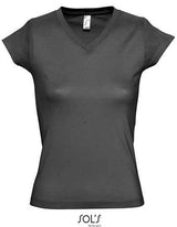 Women´s V-Neck-T-Shirt Moon - L156