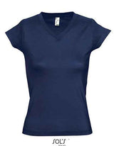 Women´s V-Neck-T-Shirt Moon - L156