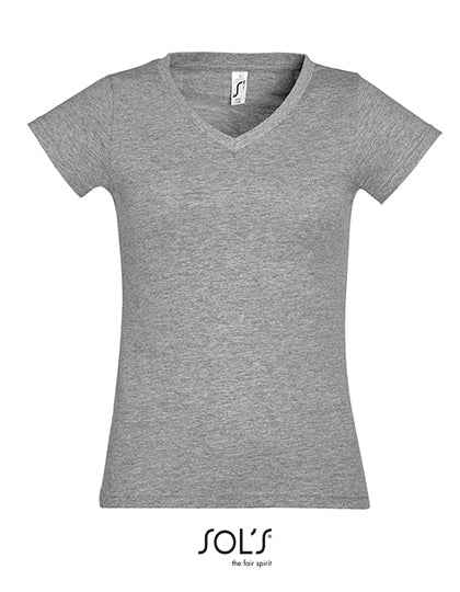Women´s V-Neck-T-Shirt Moon - L156