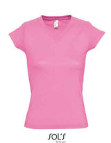 Women´s V-Neck-T-Shirt Moon - L156