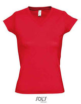 Women´s V-Neck-T-Shirt Moon - L156