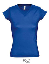 Women´s V-Neck-T-Shirt Moon - L156