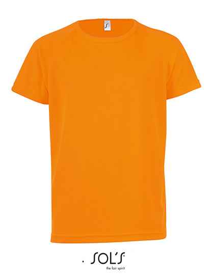 Kids´ Raglan Sleeved T-Shirt Sporty - L198K