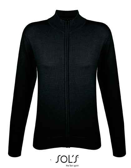 Women´s Zipped Knitted Cardigan Gordon - L414