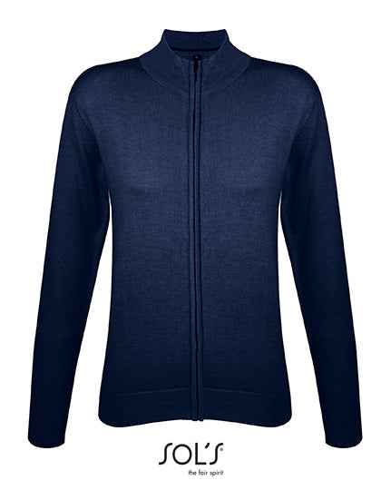 Women´s Zipped Knitted Cardigan Gordon - L414