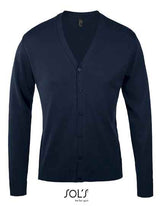 Men´s Golden V-Neck Knitted Cardigan - L418