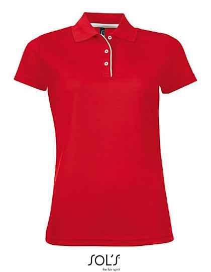 Women´s Sports Polo Shirt Performer - L544