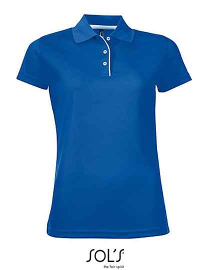 Women´s Sports Polo Shirt Performer - L544