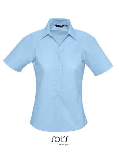 Women´s Oxford-Blouse Elite Short Sleeve - L610