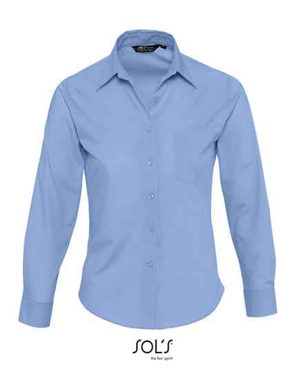 Popeline-Blouse Executive Long Sleeve - L621