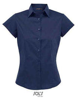 Women´s Stretch-Blouse Excess Short Sleeve - L630