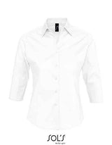 Women´s Stretch-3/4-Sleeve Blouse Effect - L631