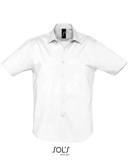 Men´s Stretch-Shirt Broadway Short Sleeve - L632