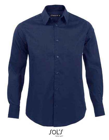 Men´s Stretch-Shirt Brighton Long Sleeve - L633