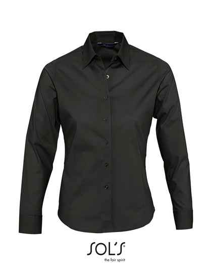 Women´s Long Sleeved Stretch Shirt Eden - L634