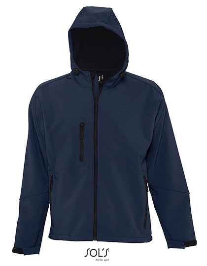 Men´s Hooded Softshell Jacket Replay - L848