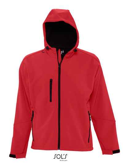Men´s Hooded Softshell Jacket Replay - L848