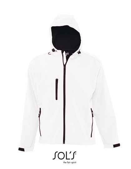 Men´s Hooded Softshell Jacket Replay - L848