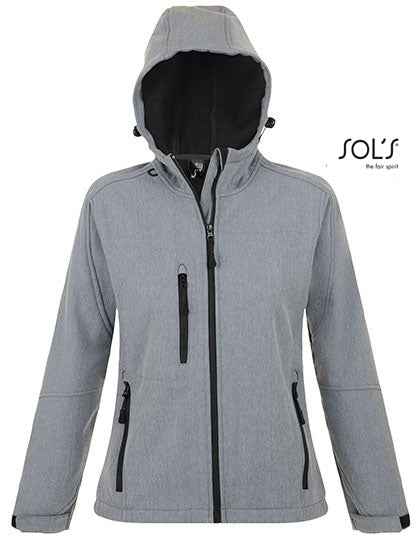 Women´s Hooded Softshell Jacket Replay - L849