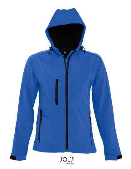Women´s Hooded Softshell Jacket Replay - L849