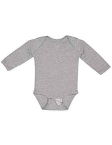 Infant Fine Jersey Long Sleeve Bodysuit - LA4411N