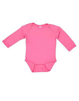 Infant Fine Jersey Long Sleeve Bodysuit - LA4411N