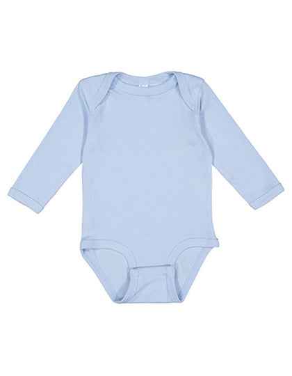 Infant Fine Jersey Long Sleeve Bodysuit - LA4411N