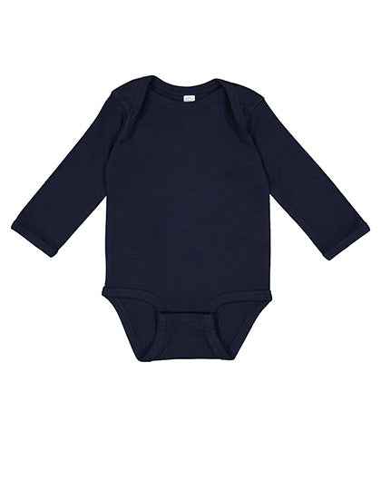 Infant Fine Jersey Long Sleeve Bodysuit - LA4411N