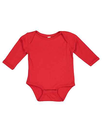 Infant Fine Jersey Long Sleeve Bodysuit - LA4411N