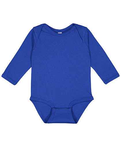 Infant Fine Jersey Long Sleeve Bodysuit - LA4411N