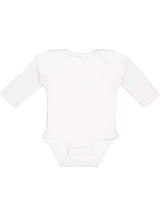 Infant Fine Jersey Long Sleeve Bodysuit - LA4411N