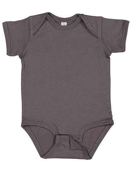 Infant Fine Jersey Short Sleeve Bodysuit - LA4424N